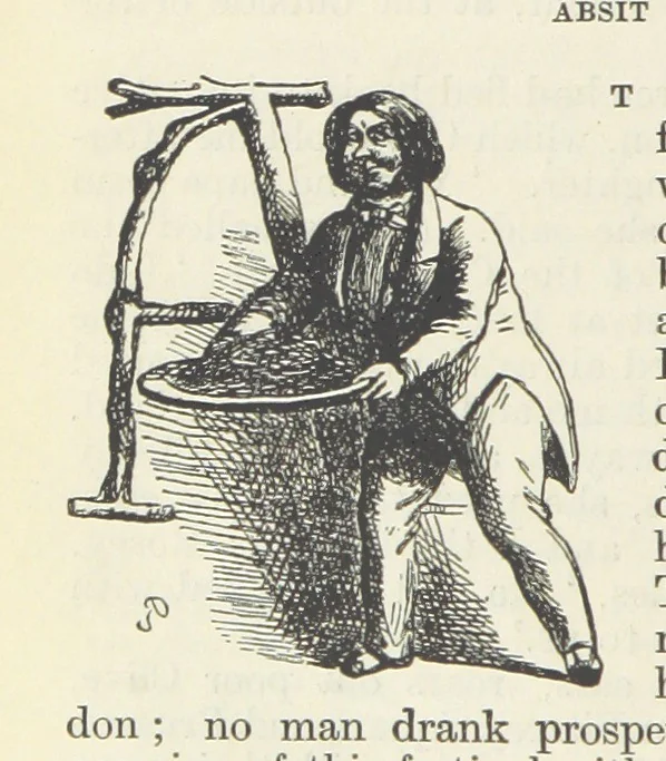 An illustration from The Oxford Thackeray. With illustrations. [Edited with introductions by George Saintsbury, leaf 872