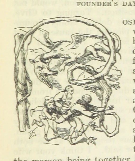An illustration from The Oxford Thackeray. With illustrations. [Edited with introductions by George Saintsbury, leaf 989