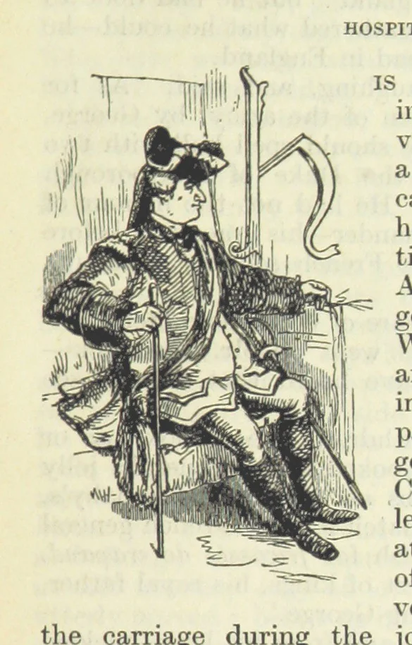 An illustration from The Oxford Thackeray. With illustrations. [Edited with introductions by George Saintsbury, leaf 121