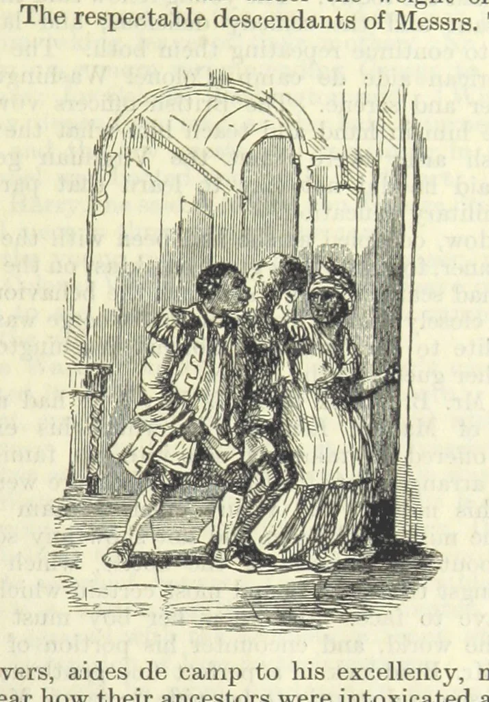 An illustration from The Oxford Thackeray. With illustrations. [Edited with introductions by George Saintsbury, leaf 137