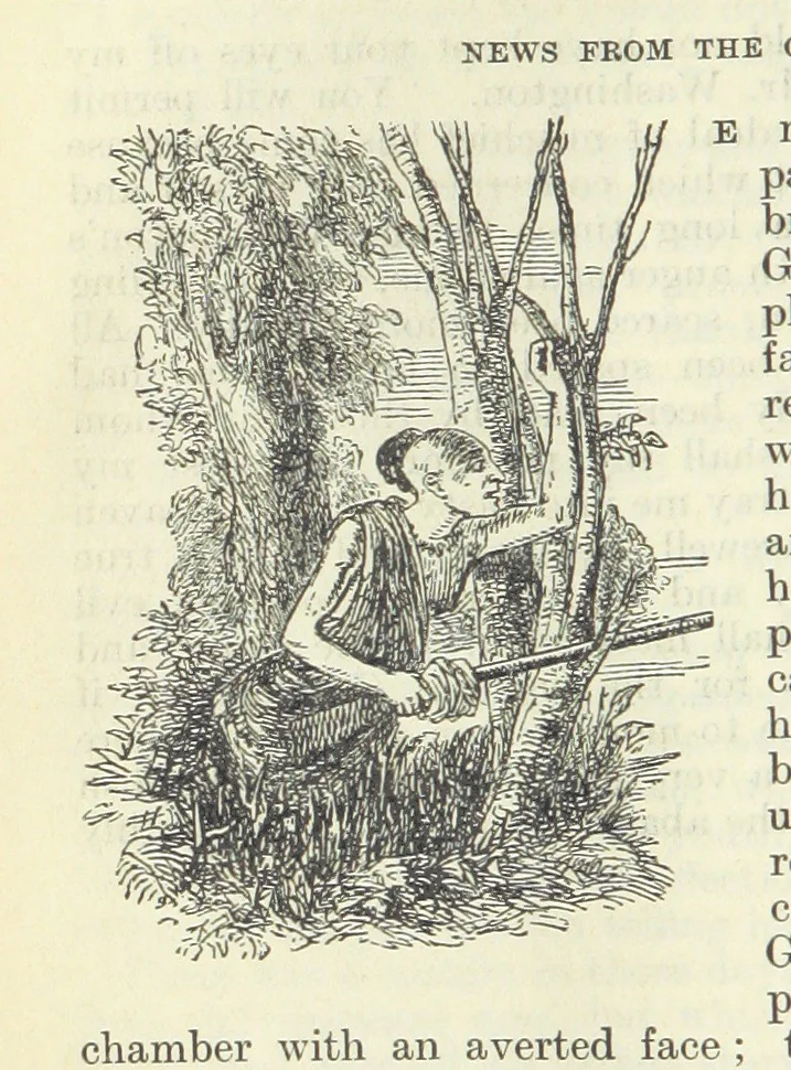 An illustration from The Oxford Thackeray. With illustrations. [Edited with introductions by George Saintsbury, leaf 156