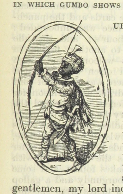 An illustration from The Oxford Thackeray. With illustrations. [Edited with introductions by George Saintsbury, leaf 195
