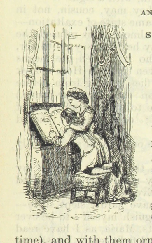 An illustration from The Oxford Thackeray. With illustrations. [Edited with introductions by George Saintsbury, leaf 217