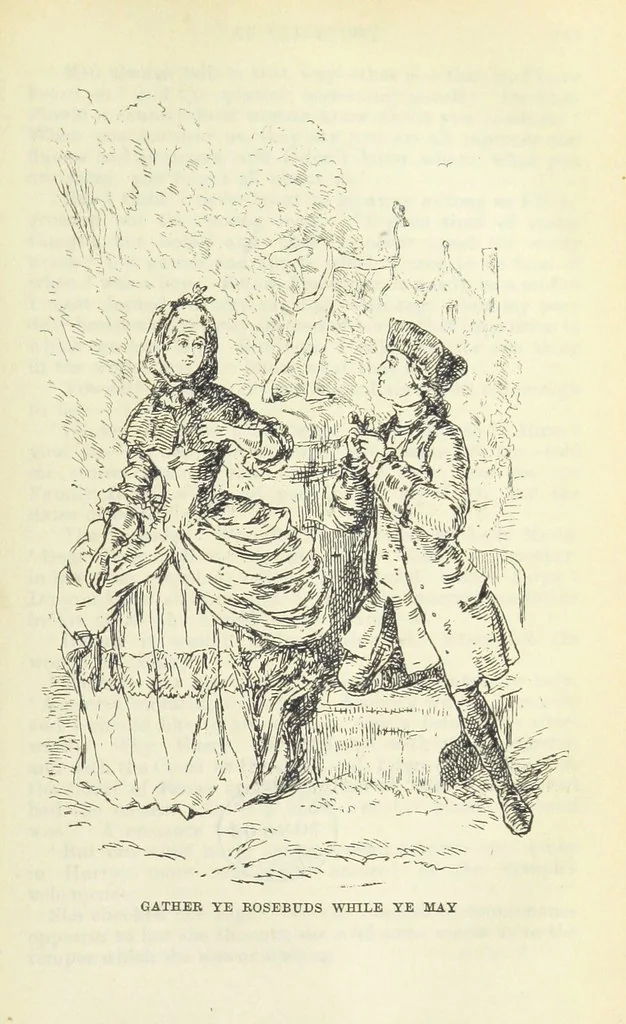 An illustration from The Oxford Thackeray. With illustrations. [Edited with introductions by George Saintsbury, leaf 219
