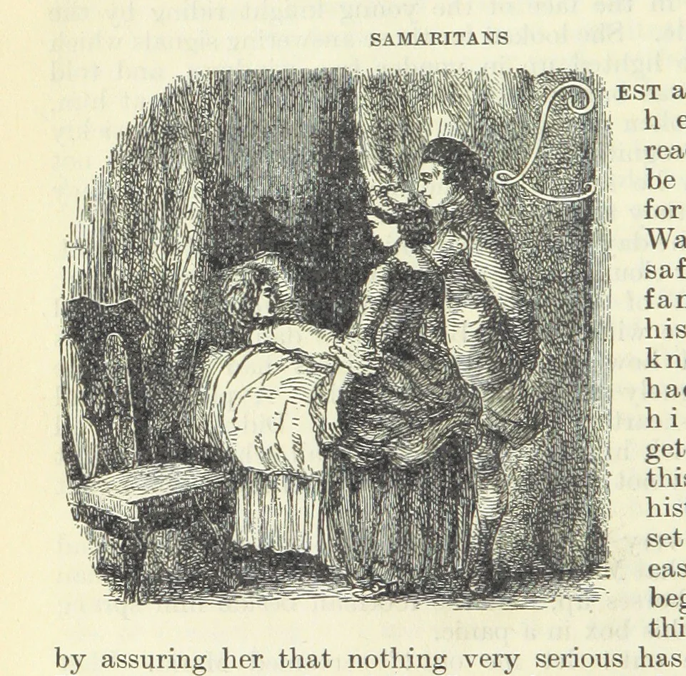 An illustration from The Oxford Thackeray. With illustrations. [Edited with introductions by George Saintsbury, leaf 250