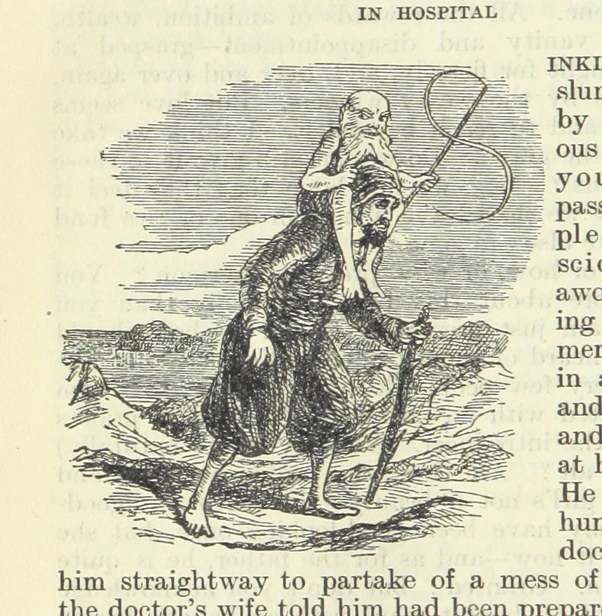 An illustration from The Oxford Thackeray. With illustrations. [Edited with introductions by George Saintsbury, leaf 260