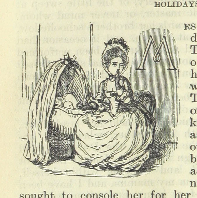 An illustration from The Oxford Thackeray. With illustrations. [Edited with introductions by George Saintsbury, leaf 272