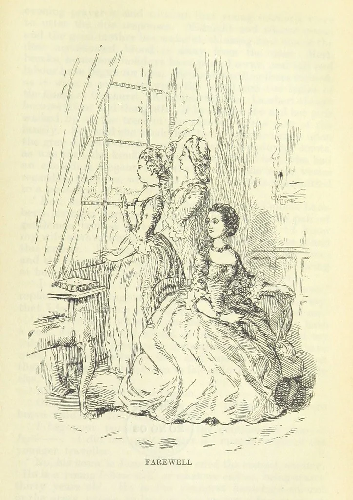 An illustration from The Oxford Thackeray. With illustrations. [Edited with introductions by George Saintsbury, leaf 281