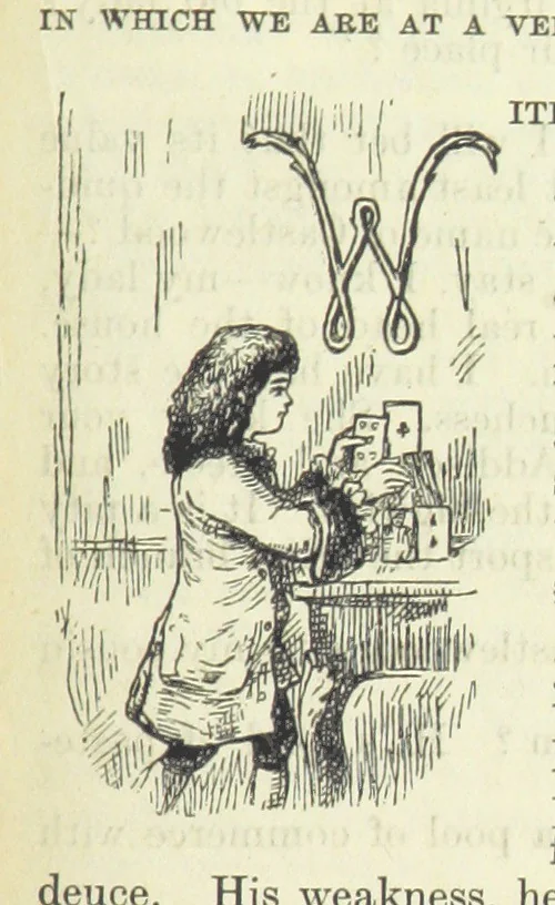 An illustration from The Oxford Thackeray. With illustrations. [Edited with introductions by George Saintsbury, leaf 301