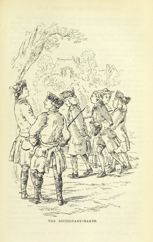 An illustration from The Oxford Thackeray. With illustrations. [Edited with introductions by George Saintsbury, leaf 307