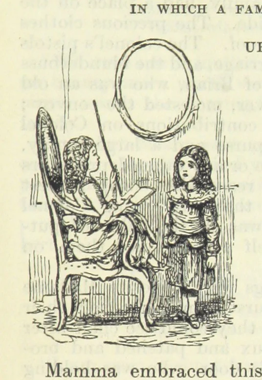 An illustration from The Oxford Thackeray. With illustrations. [Edited with introductions by George Saintsbury, leaf 363
