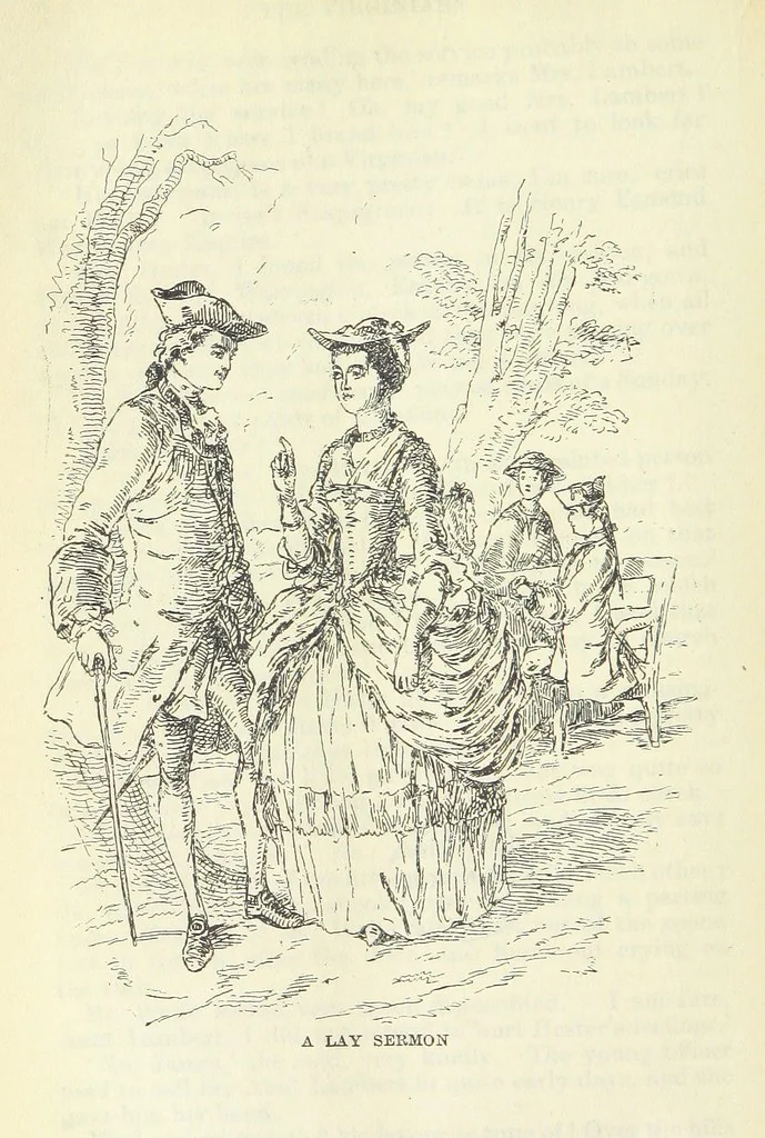 An illustration from The Oxford Thackeray. With illustrations. [Edited with introductions by George Saintsbury, leaf 374