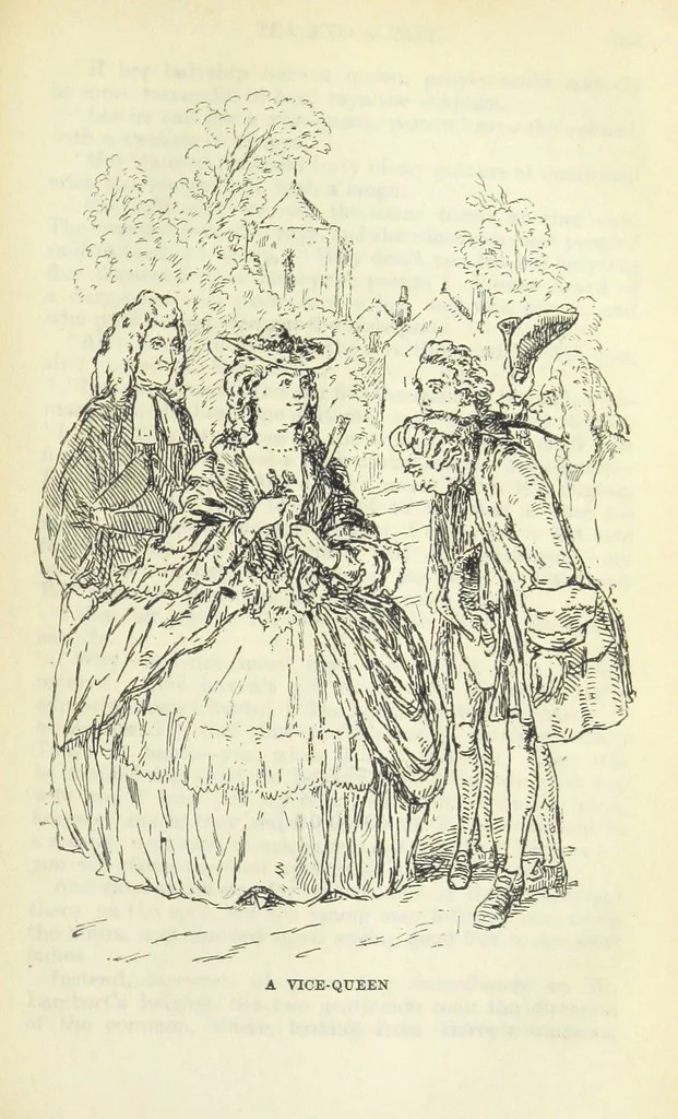An illustration from The Oxford Thackeray. With illustrations. [Edited with introductions by George Saintsbury, leaf 393