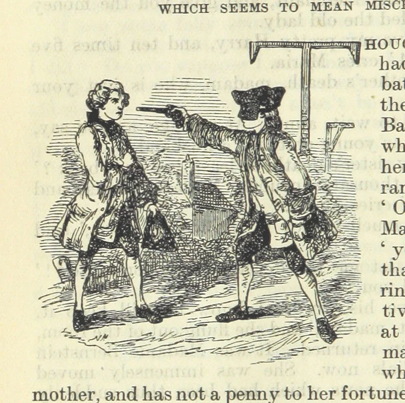 An illustration from The Oxford Thackeray. With illustrations. [Edited with introductions by George Saintsbury, leaf 408