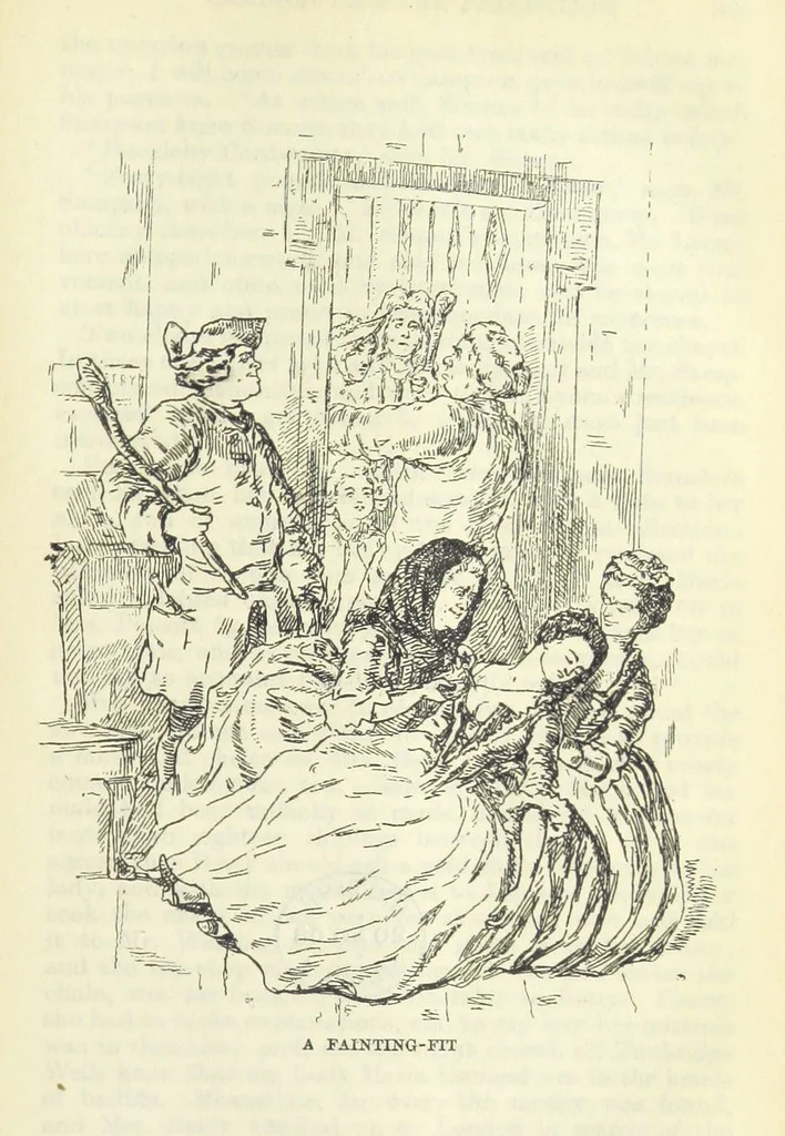 An illustration from The Oxford Thackeray. With illustrations. [Edited with introductions by George Saintsbury, leaf 437