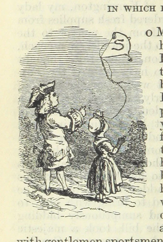 An illustration from The Oxford Thackeray. With illustrations. [Edited with introductions by George Saintsbury, leaf 480