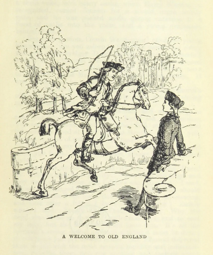 An illustration from The Oxford Thackeray. With illustrations. [Edited with introductions by George Saintsbury, leaf 53