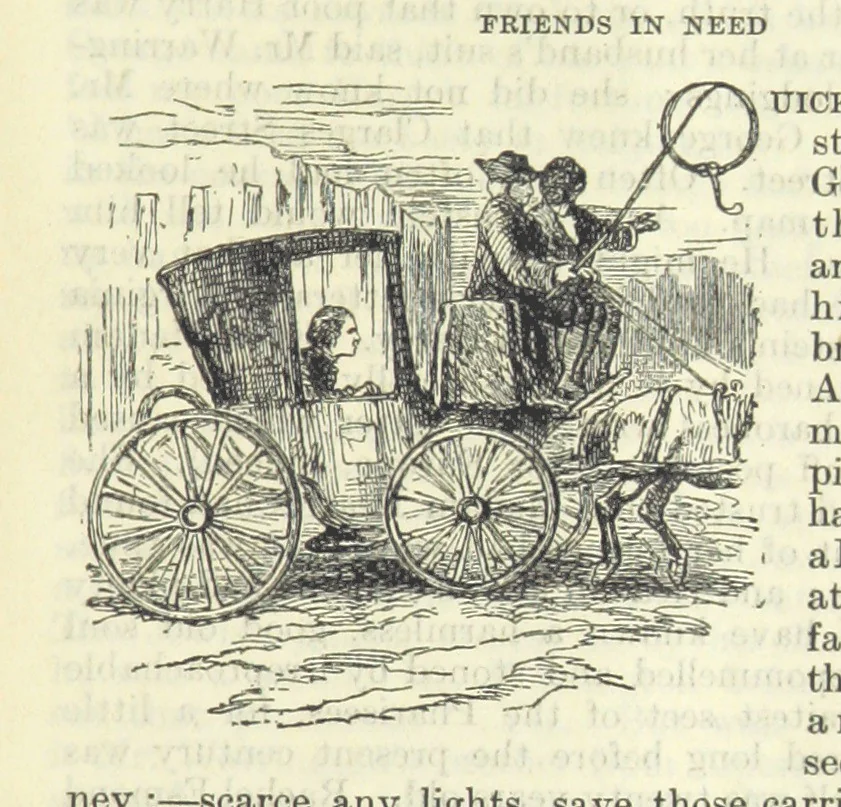 An illustration from The Oxford Thackeray. With illustrations. [Edited with introductions by George Saintsbury, leaf 541