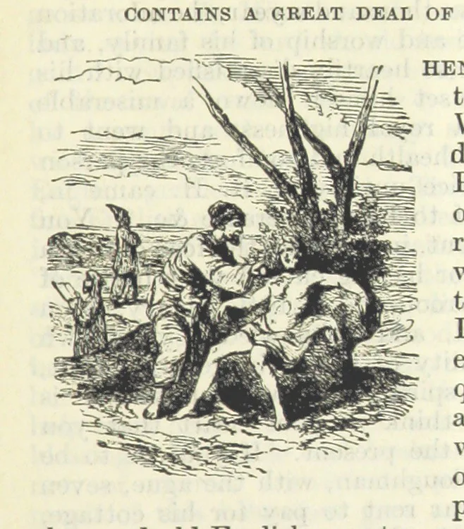An illustration from The Oxford Thackeray. With illustrations. [Edited with introductions by George Saintsbury, leaf 549
