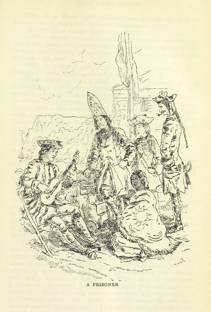 An illustration from The Oxford Thackeray. With illustrations. [Edited with introductions by George Saintsbury, leaf 573