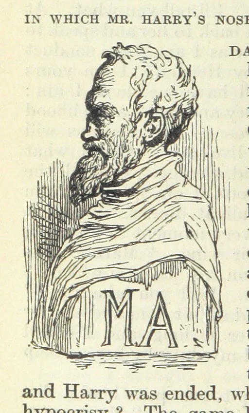 An illustration from The Oxford Thackeray. With illustrations. [Edited with introductions by George Saintsbury, leaf 624