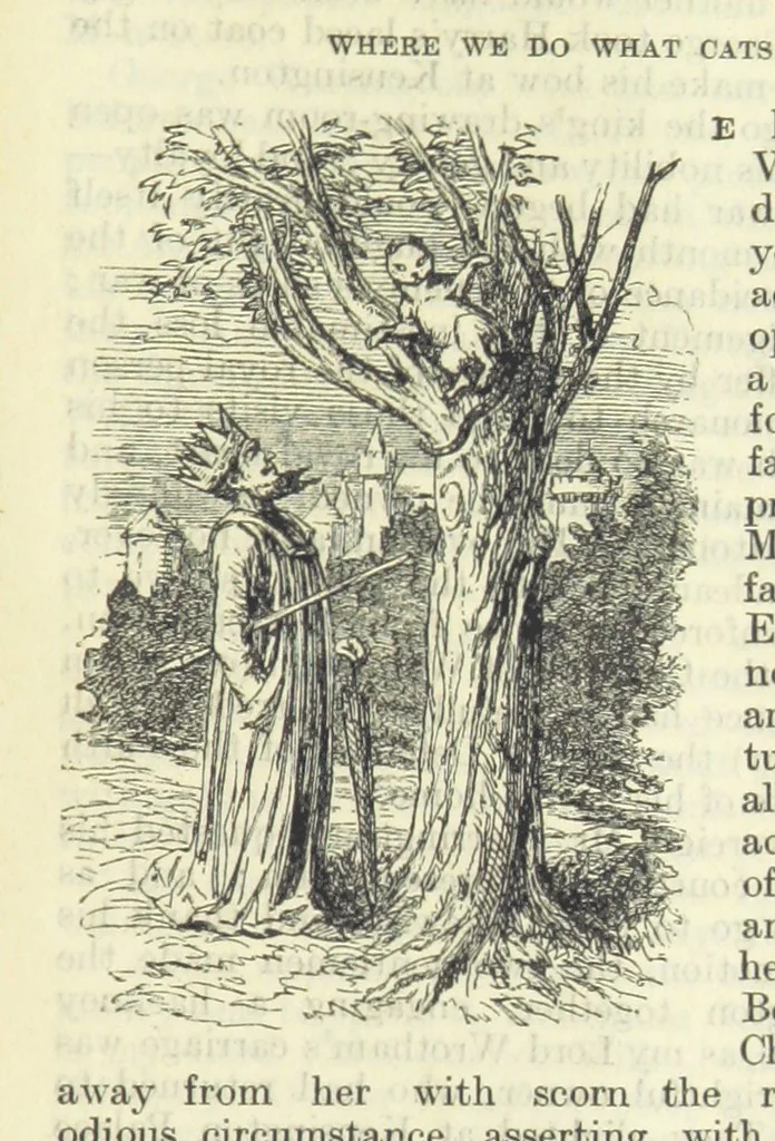 An illustration from The Oxford Thackeray. With illustrations. [Edited with introductions by George Saintsbury, leaf 631