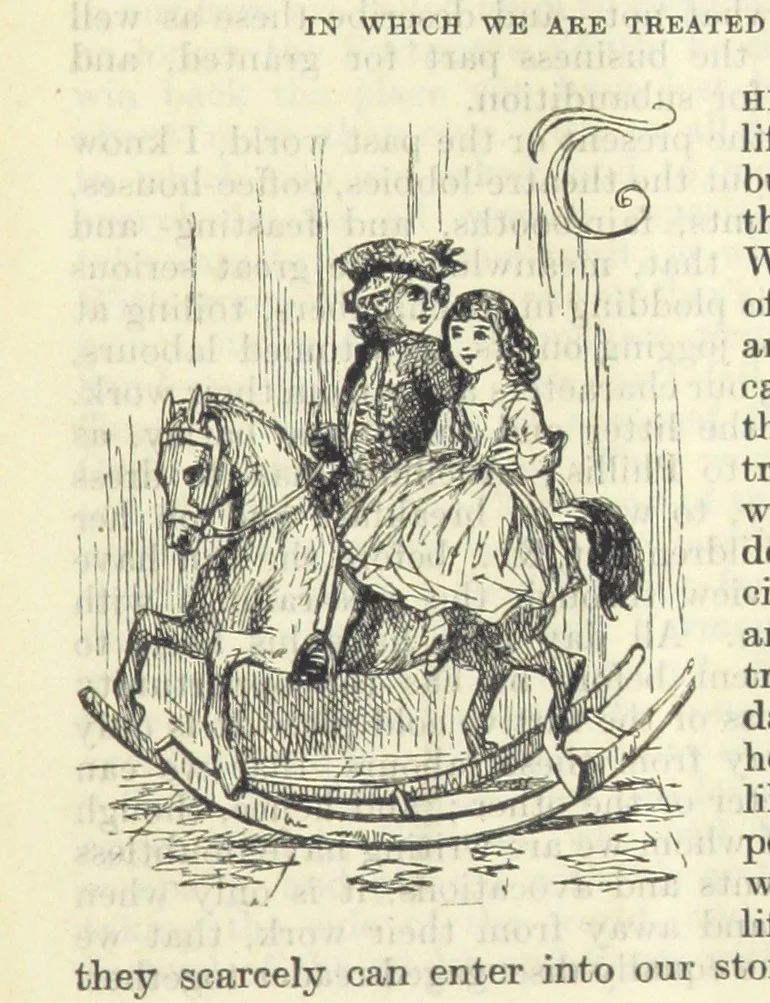 An illustration from The Oxford Thackeray. With illustrations. [Edited with introductions by George Saintsbury, leaf 641