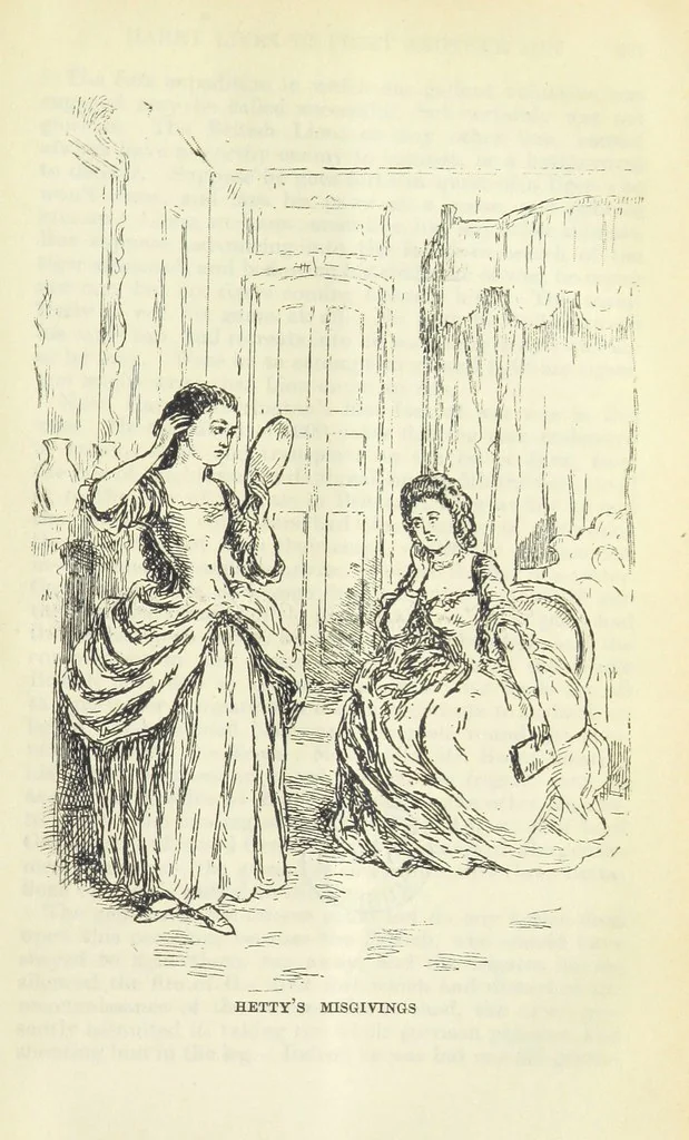 An illustration from The Oxford Thackeray. With illustrations. [Edited with introductions by George Saintsbury, leaf 713