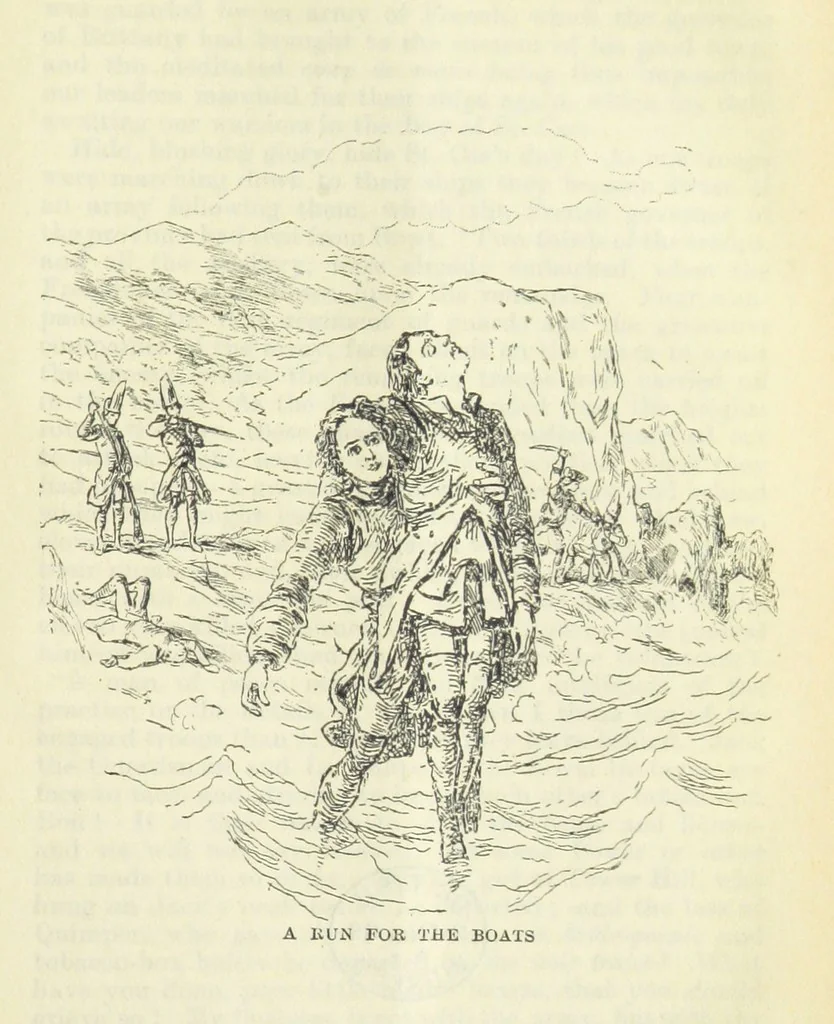 An illustration from The Oxford Thackeray. With illustrations. [Edited with introductions by George Saintsbury, leaf 721
