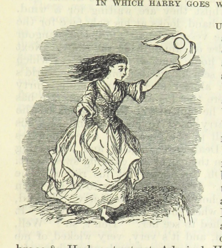 An illustration from The Oxford Thackeray. With illustrations. [Edited with introductions by George Saintsbury, leaf 753