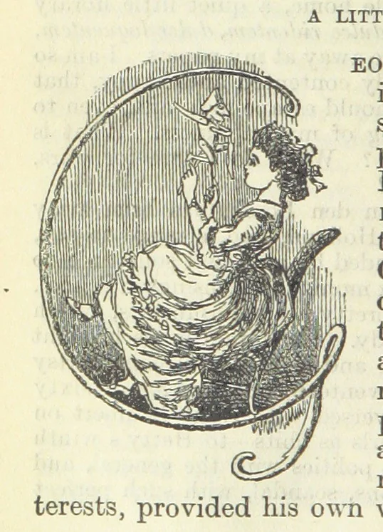 An illustration from The Oxford Thackeray. With illustrations. [Edited with introductions by George Saintsbury, leaf 758