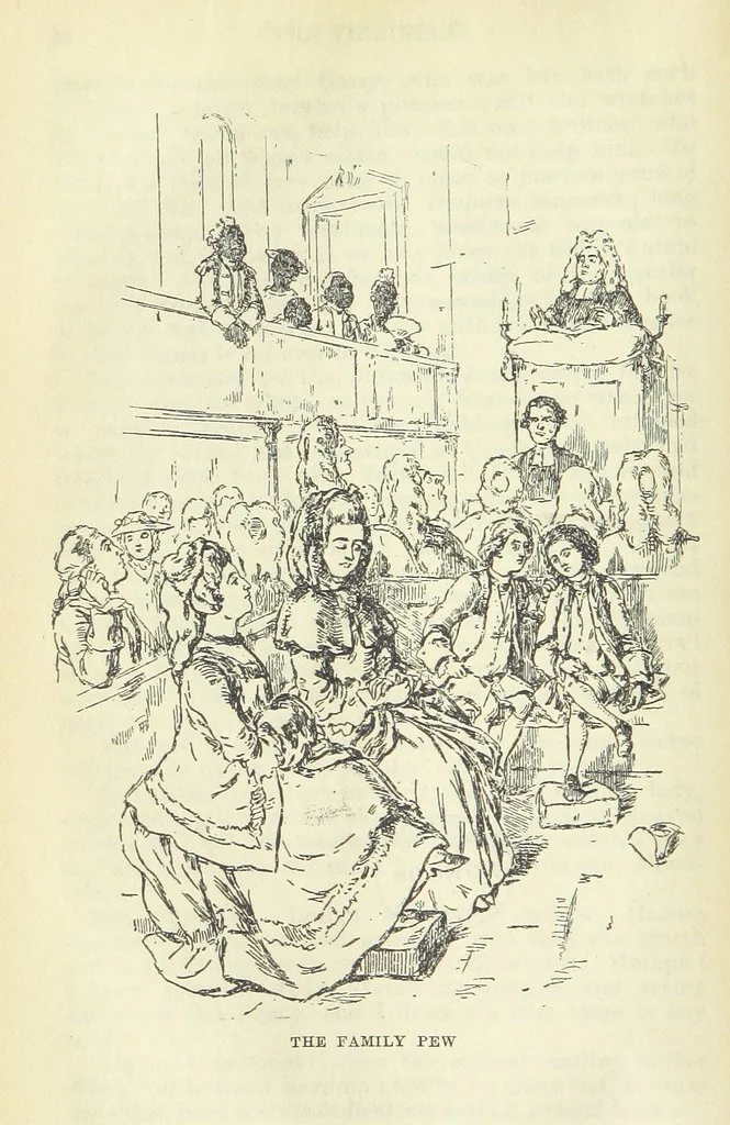 An illustration from The Oxford Thackeray. With illustrations. [Edited with introductions by George Saintsbury, leaf 78