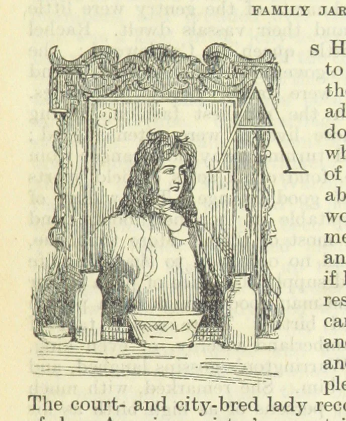 An illustration from The Oxford Thackeray. With illustrations. [Edited with introductions by George Saintsbury, leaf 81