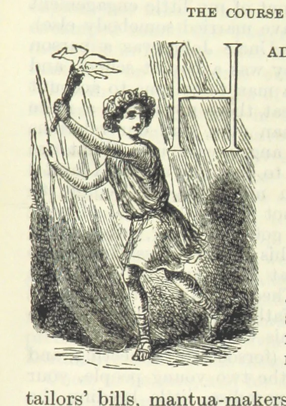An illustration from The Oxford Thackeray. With illustrations. [Edited with introductions by George Saintsbury, leaf 829