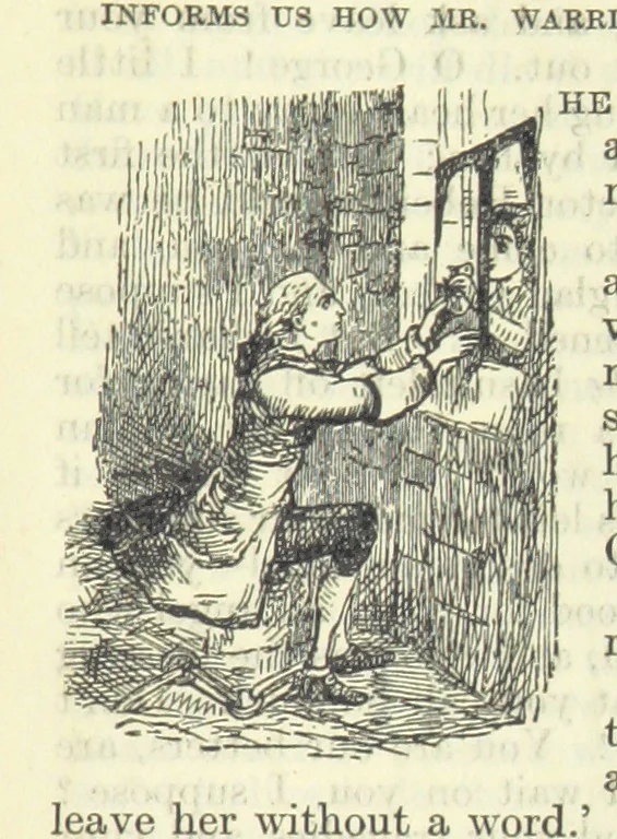 An illustration from The Oxford Thackeray. With illustrations. [Edited with introductions by George Saintsbury, leaf 839