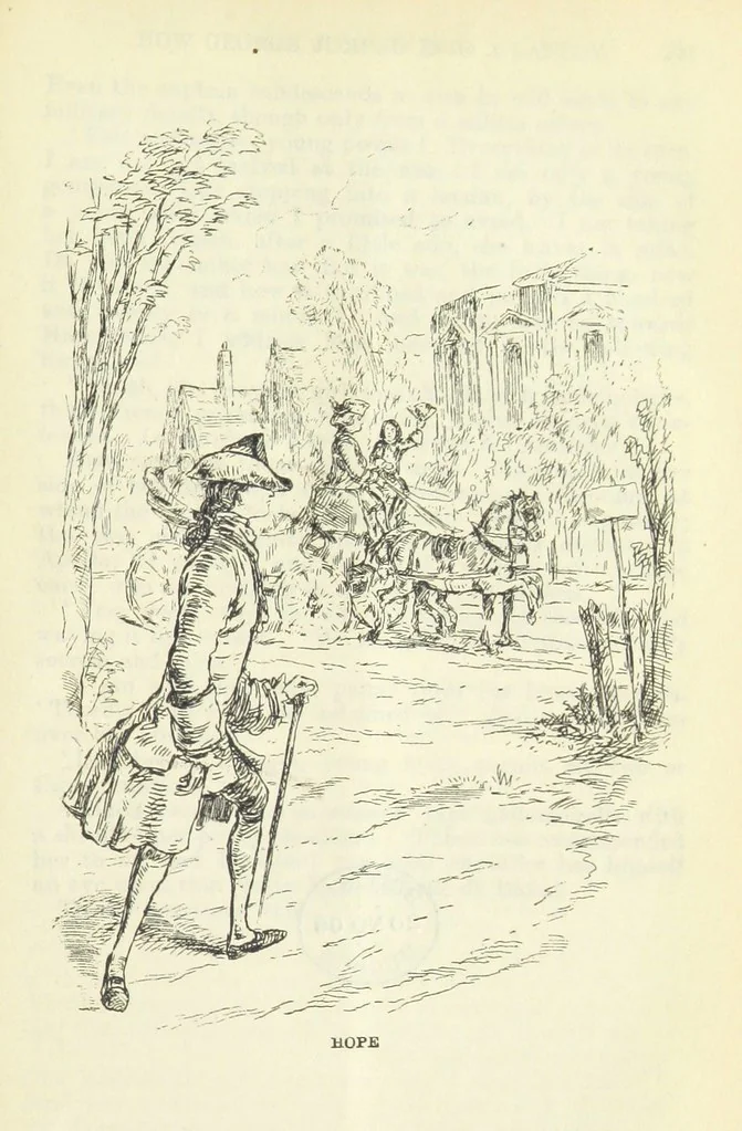 An illustration from The Oxford Thackeray. With illustrations. [Edited with introductions by George Saintsbury, leaf 847
