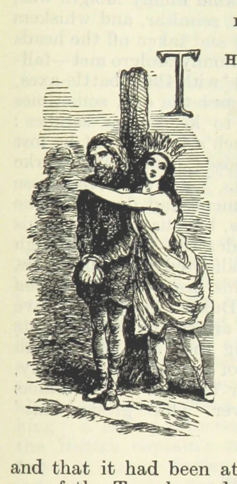 An illustration from The Oxford Thackeray. With illustrations. [Edited with introductions by George Saintsbury, leaf 881