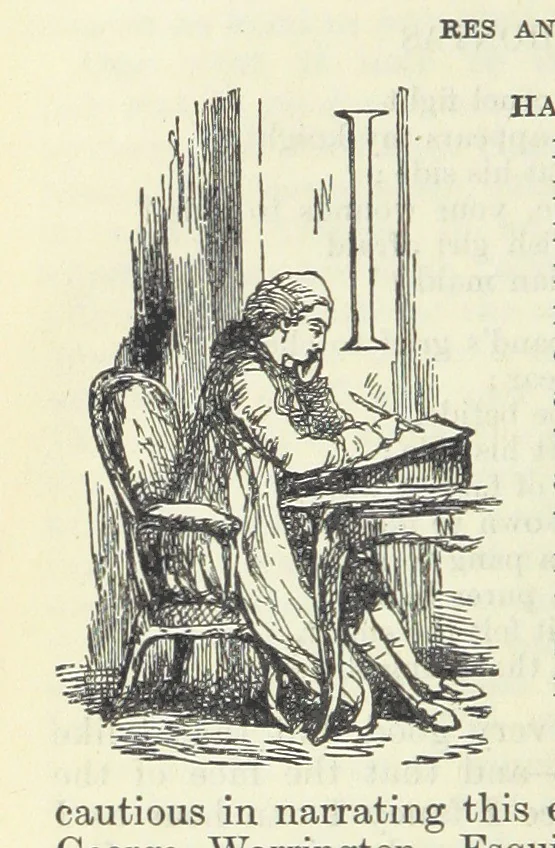 An illustration from The Oxford Thackeray. With illustrations. [Edited with introductions by George Saintsbury, leaf 890