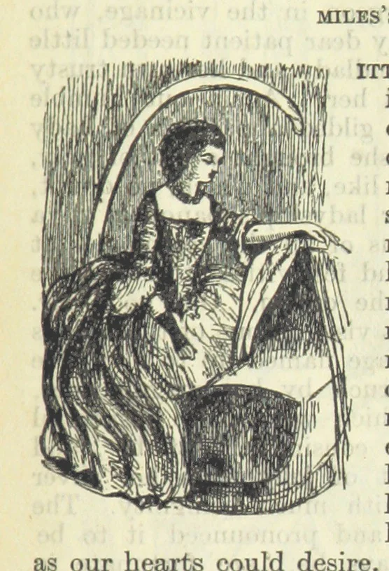 An illustration from The Oxford Thackeray. With illustrations. [Edited with introductions by George Saintsbury, leaf 903