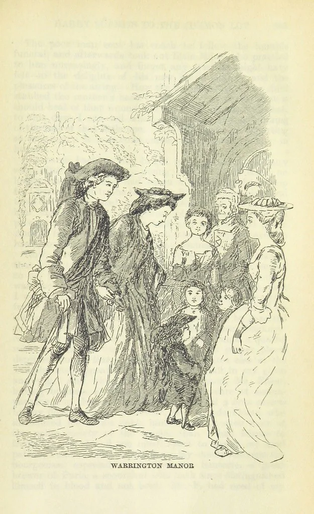 An illustration from The Oxford Thackeray. With illustrations. [Edited with introductions by George Saintsbury, leaf 925