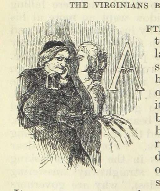 An illustration from The Oxford Thackeray. With illustrations. [Edited with introductions by George Saintsbury, leaf 96