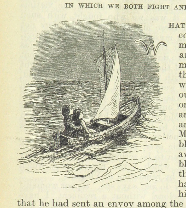 An illustration from The Oxford Thackeray. With illustrations. [Edited with introductions by George Saintsbury, leaf 993