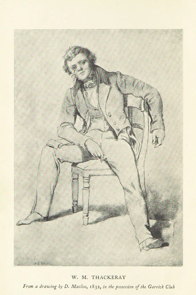 An illustration from The Oxford Thackeray. With illustrations. [Edited with introductions by George Saintsbury, leaf 10