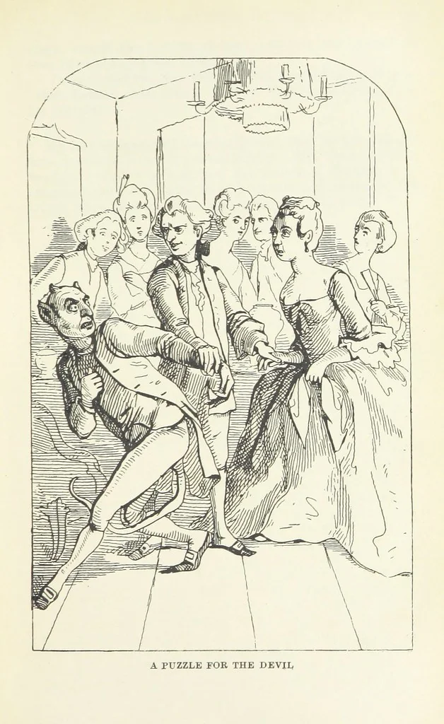 An illustration from The Oxford Thackeray. With illustrations. [Edited with introductions by George Saintsbury, leaf 113