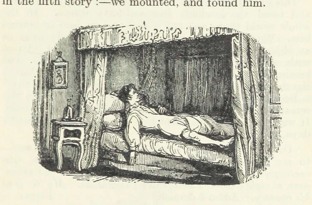 An illustration from The Oxford Thackeray. With illustrations. [Edited with introductions by George Saintsbury, leaf 161