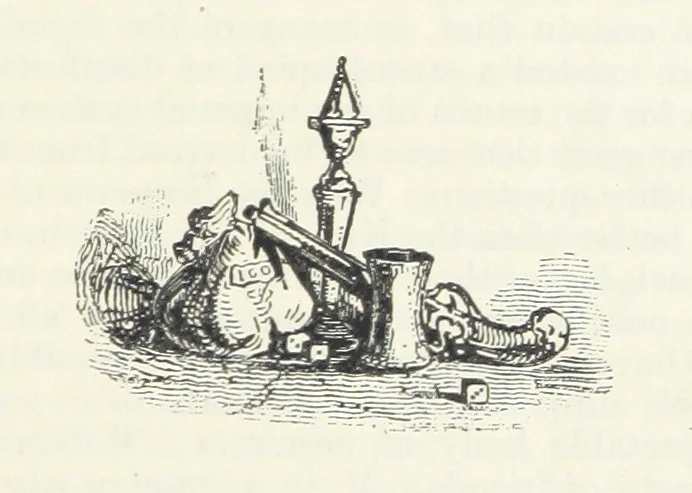 An illustration from The Oxford Thackeray. With illustrations. [Edited with introductions by George Saintsbury, leaf 163