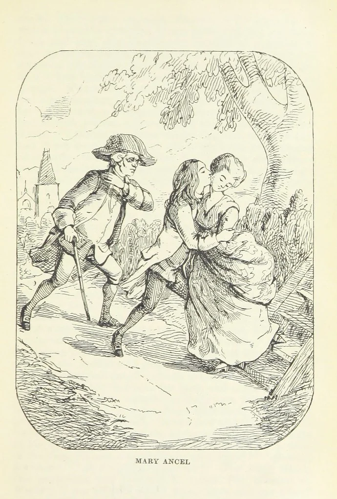 An illustration from The Oxford Thackeray. With illustrations. [Edited with introductions by George Saintsbury, leaf 181