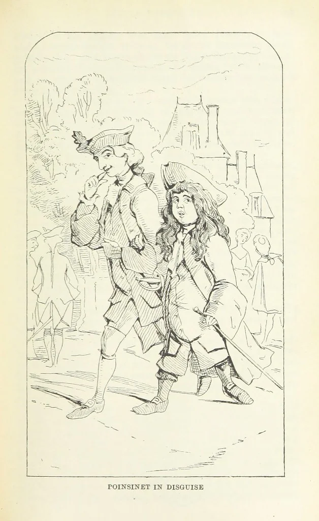 An illustration from The Oxford Thackeray. With illustrations. [Edited with introductions by George Saintsbury, leaf 241