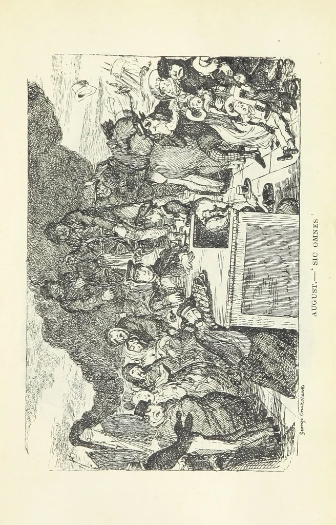 An illustration from The Oxford Thackeray. With illustrations. [Edited with introductions by George Saintsbury, leaf 467