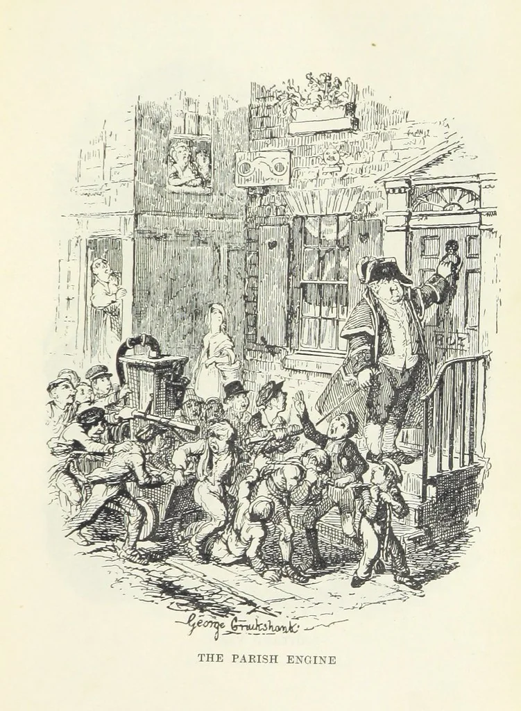 An illustration from The Oxford Thackeray. With illustrations. [Edited with introductions by George Saintsbury, leaf 469